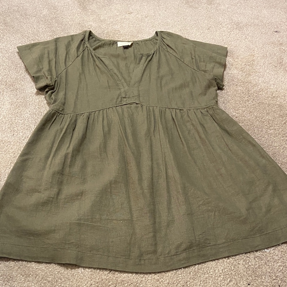Universal Thread Olive Green Mini Dress
